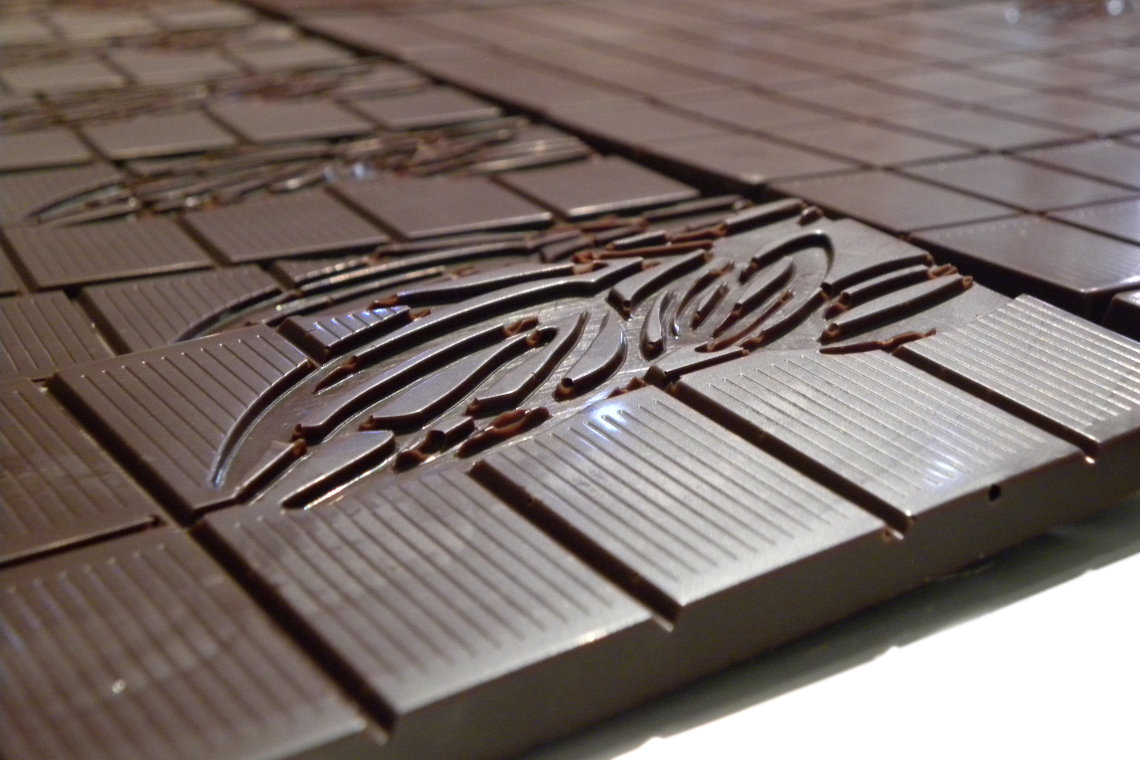 Tablettes de chocolat de 62% à 80% de cacao